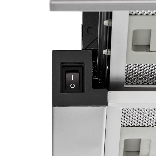 Встраиваемая вытяжка KAMILLA R 600 inox (2 мотора)