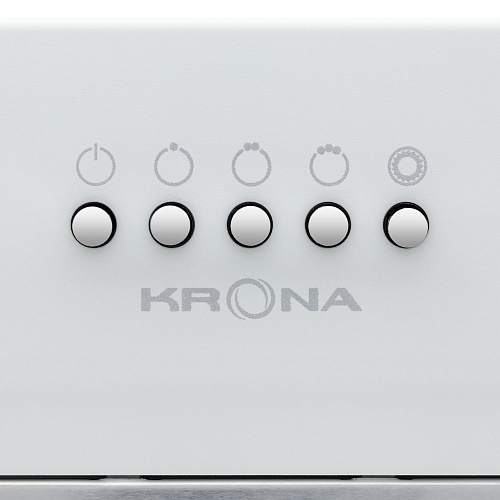 Встраиваемая вытяжка KRONA LUISA 600 WHITE PB