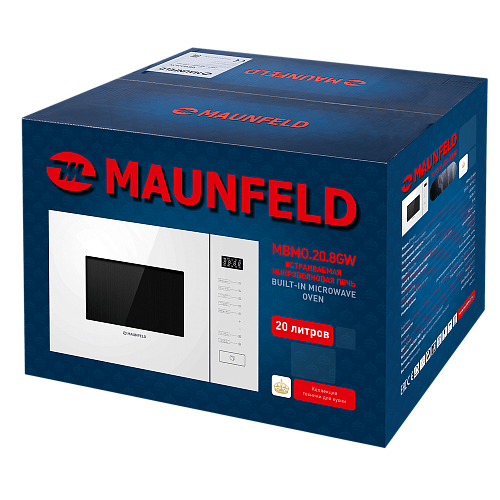 Микроволновая печь встраиваемая MAUNFELD MBMO.20.8GW