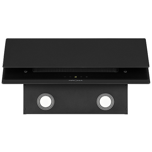 Наклонная вытяжка VENERA 600 black S