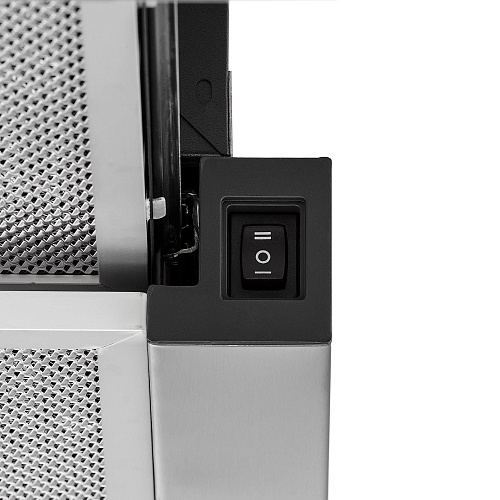 Встраиваемая вытяжка KAMILLA R 600 inox (2 мотора)