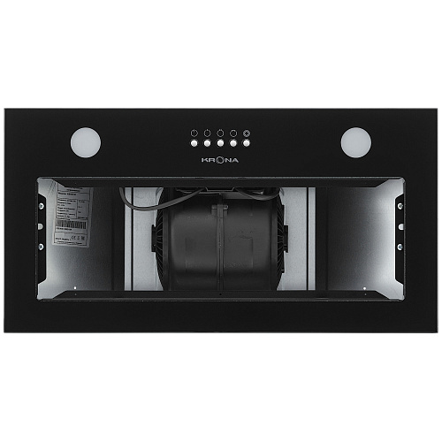 KRONA LUISA 600 GLASS BLACK PB