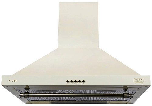 Вытяжка рустика LEX Vintage 600 Ivory Light Белый антик