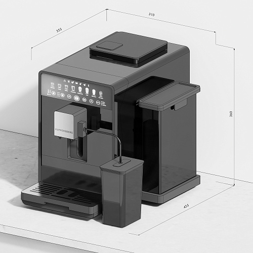Кофемашина отдельностоящая KUPPERSBERG KCF 400 B