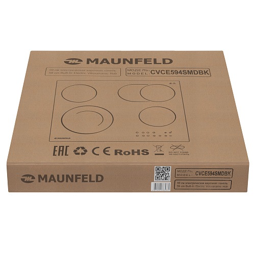 Электрическая варочная панель MAUNFELD CVCE594SMDBK