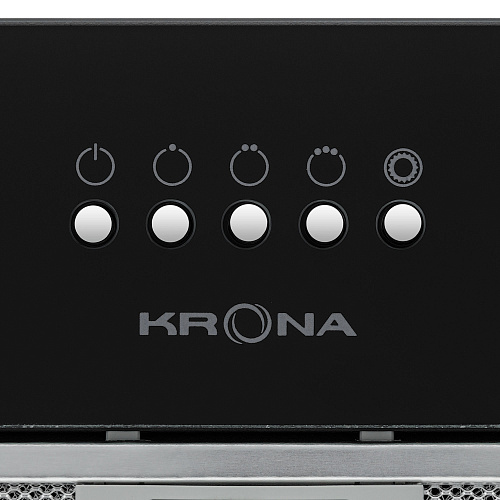 KRONA LUISA 600 GLASS BLACK PB