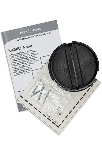 Телескопическая вытяжка KRONA Kamilla slim 600