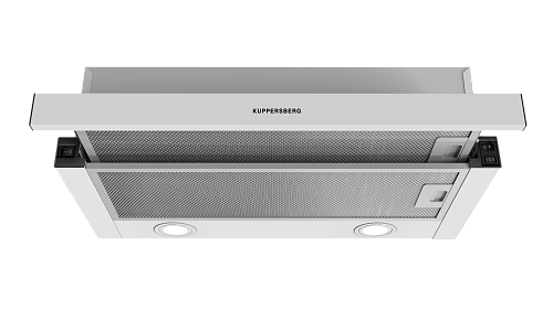 Телескопическая вытяжка встраиваемая  SLIMDUAL 60 W