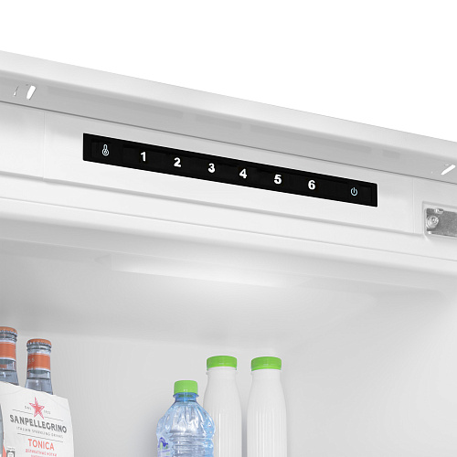 Встраиваемый холодильник LOW FROST с инвертором MAUNFELD MBF193SLFWGR Inverter