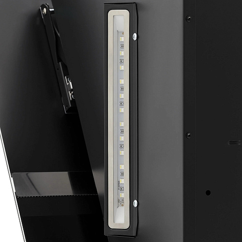 Наклонная вытяжка Krona BRUNA 600 BLACK S
