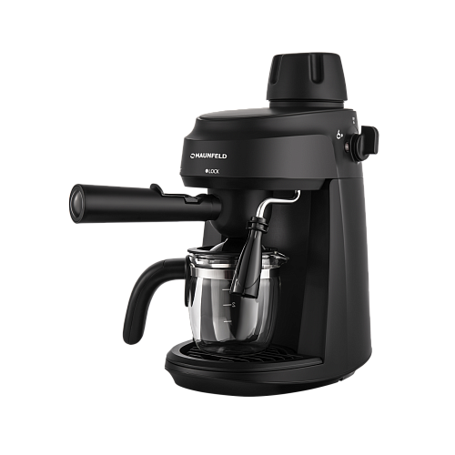 Кофемашина рожкового типа MAUNFELD MF-733BK