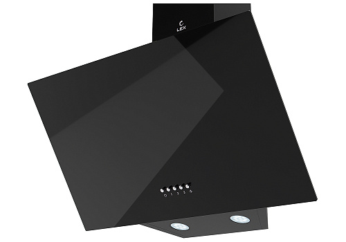 Наклонная вытяжка LEX Meta 600 Black