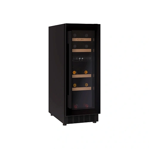 Винный шкаф отдельностоящий LEX LWD3017BL DUAL ZONE