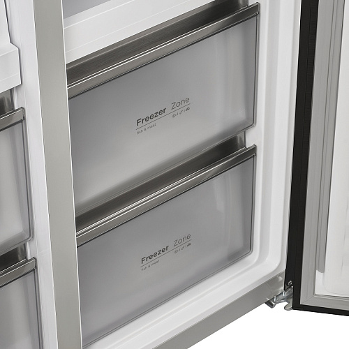 Холодильник MAUNFELD MFF190NFDGN Matt Inverter