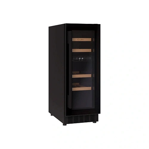 Винный шкаф отдельностоящий LEX LWD3017BL DUAL ZONE