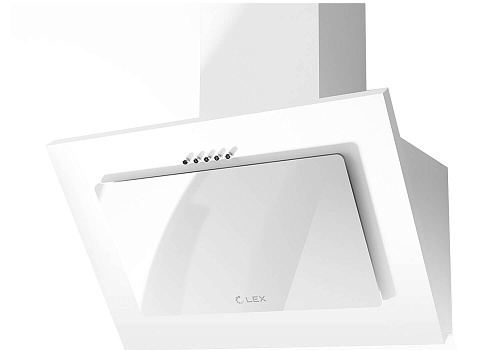 Наклонная вытяжка LEX Mika 500 White