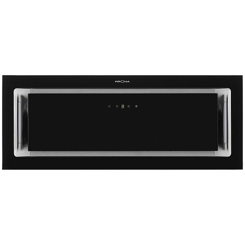 Полновстраиваемая вытяжка Krona SELINA 900 GLASS BLACK S