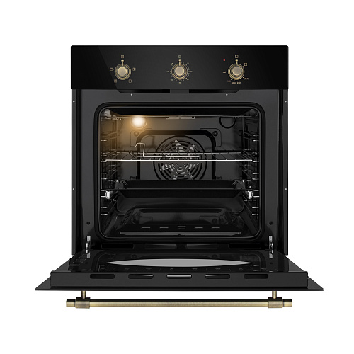 Шкаф духовой газоэлектрический MAUNFELD EOGC604RBG.MT Slim