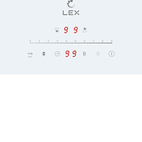 Индукционная панель LEX EVI 321A WH