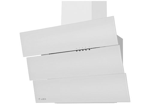 Наклонная вытяжка LEX Rio G 600 White