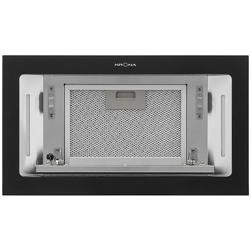 Полновстраиваемая вытяжка Krona SELINA 600 GLASS BLACK S