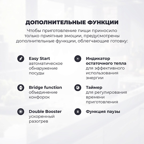 Индукционная варочная панель SLI 604 RUS