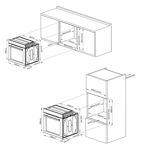 Духовой шкаф Korting OKB 8731