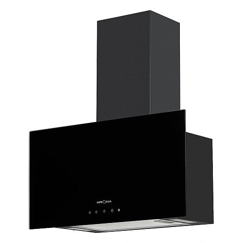 Наклонная вытяжка CLEMENTINA 600 black S