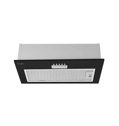 Встраиваемая кухонная вытяжка LEX GS BLOC LIGHT 600 BLACK