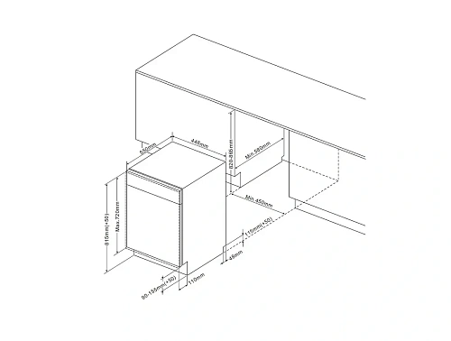 Вытяжка Korting KHC 65070 GN