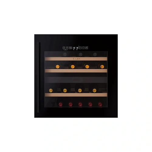 Винный шкаф встраиваемыйLEX LWD6036BL dual zone